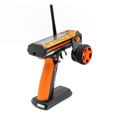 Obrázok produktu pre Flysky FS-GT3C 2,4 GHz 3-kanálové diaľkové ovládanie s LCD vysielačom a prijímačom FS-GR3E pre RC autá a lode
