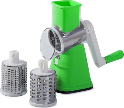 Image de Verk 15779 Râpe et éminceur multifonctionnel pour fruits et légumes vert