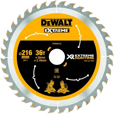 Produktbild von DeWALT DT99569-QZ, Holz, 21,6 cm, 3 cm, 1,6 mm, 2,16 mm, Makita