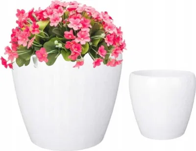 Zdjęcie produktu dla Obudowa ceramiczna biała 14x13cm owalna