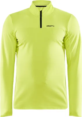 Produktbild von Craft Herren Funktionsshirt Skipullover Midlayer Half Zip Core Gain, Farbe:Gelb, Artikel:-645000 scream, Größe:L