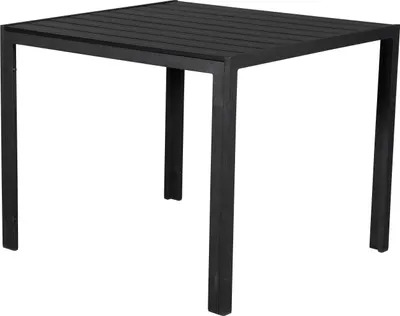 Zdjęcie produktu dla Noma stół ogrodowy 90 x 90 cm, czerń i czerń.