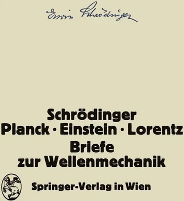 Produktbild von Briefe zur Wellenmechanik