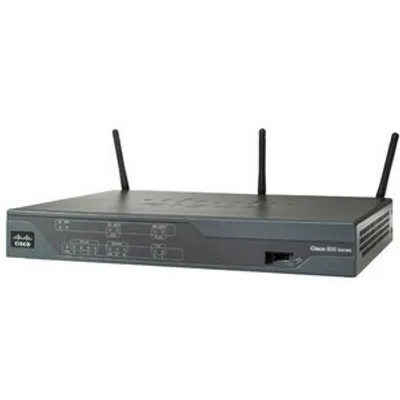 Produktbild von Cisco 888, Schnelles Ethernet, DSL-WAN, Schwarz