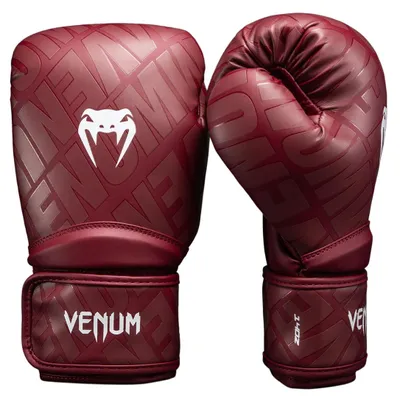 Produktbild von Venum Contender 1.5 XT 3D Boxhandschuhe - Dunkelrot - 10 Unze
