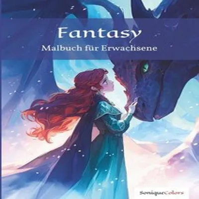 Produktbild von Fantasy - Malbuch für Erwachsene