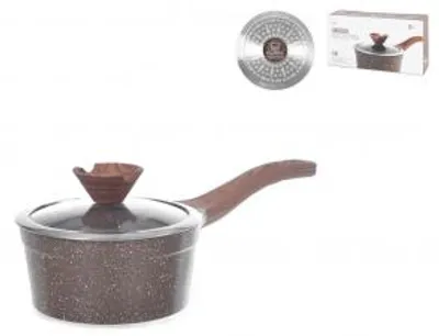 Immagine prodotto di H&H Unique Casseruola Con Coperchio, 16 Cm, Antiaderente
