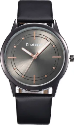 Produktbild von Stylische Pasha Damenuhr in Schwarz - EKO-Leder Armband KP13915