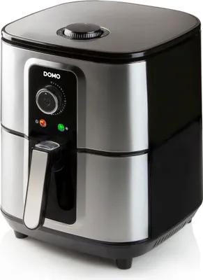 Obrázek produktu pro Horkovzdušná fritéza 5,5 l  nerez - DOMO DO536FR
