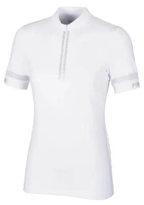 Produktbild von Pikeur Zip Shirt Damen Turniershirt White Selection FS 2024, Größe:40