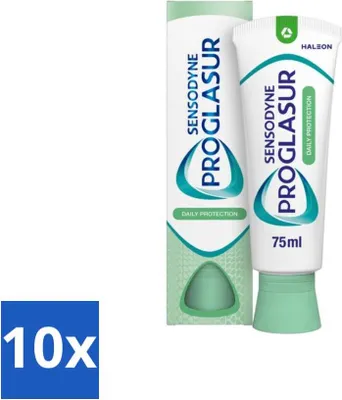 Zdjęcie produktu dla Sensodyne Pasta do zębów ProGlaze Daily Protection 75 ml - Value pack - 10 szt