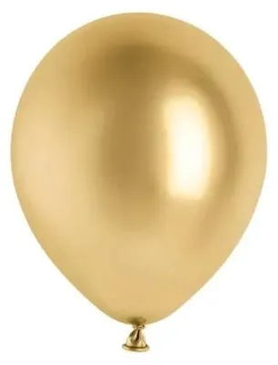 Produktbild von PartyDeco GS12-019-50, Spielzeugballon, Gold, 30 cm, 50 Stück(e)