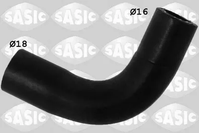 Produktbild von SASIC Kühlerschlauch Wasserschlauch für RENAULT Clio III Schrägheck (BR0/1, CR0/1) 3404052