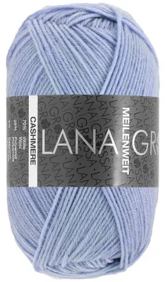 Produktbild von Lana Grossa - Meilenweit 4-fach 50g Cashmere 0062 hellblau