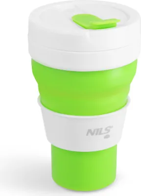 Produktbild von NC4103 Faltbarer Silikonbecher 600ml Hellgrün