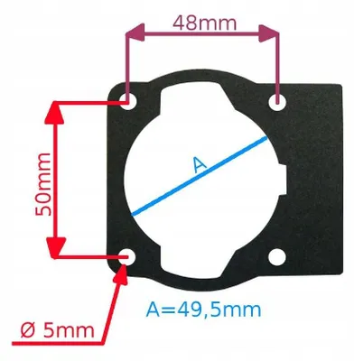 Produktbild von Zylinderdichtung für Stiga SBC 242 252 D Freischneider 118804080/0 Alpina GGP Original