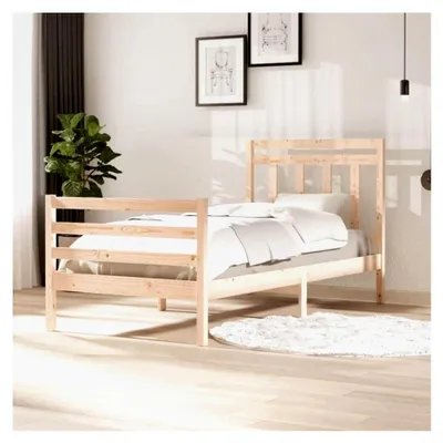 Produktbild von Bettgestell aus Massivholz 100x200 cm