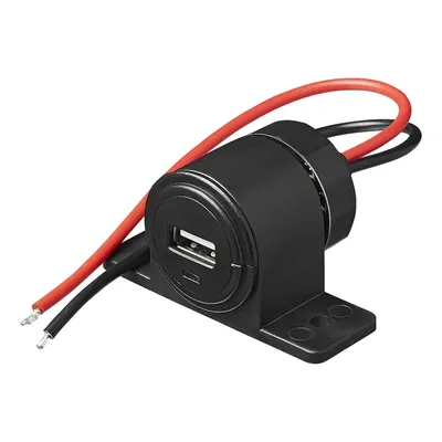 Obrázek produktu pro USB zásuvka pro povrchovou montáž typu A 2100mA 12V/24V