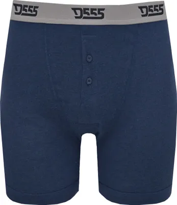 Produktbild von Duke London Herren Driver Kingsize Boxer Shorts Baumwolle (3 Stück) DC145 (5XL) (Schwarz/Grau/Marineblau)