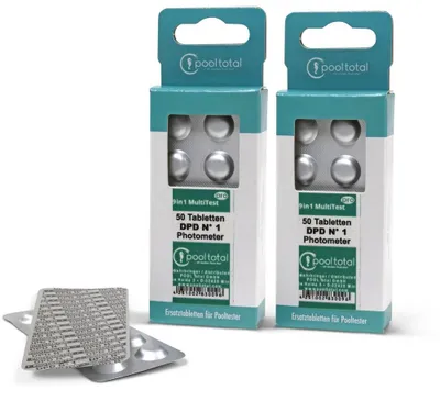 Produktbild von POOL Total 100 Testtabletten DPD 1 Photometer