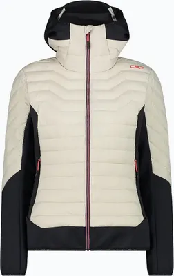 Produktbild von Cmp Woman Jacket Hybrid Fix Hood Vaniglia Vaniglia 38