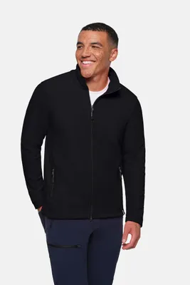 Zdjęcie produktu dla HAKRO Bluza męska z polaru, model #846, rozmiar 3XL, kolor czarny
