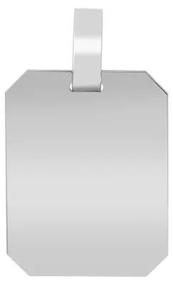 Produktbild von Akzent Uni Anhänger Schila "Schila" aus 925 Sterlingsilber, rhodiniert, langlebig