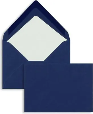 Produktbild von Briefumschläge 157x225mm (DIN C5) 100g/qm gummiert VE=100 Stück jeans