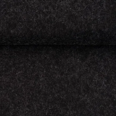 Produktbild von ggm® Filz Taschenfilz 3mm, Meterware, 90 cm breit (dunkelgrau meliert)