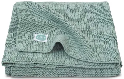 Obrázek produktu pro Jollein Deken 100x150 cm Basic Knit Forest Green