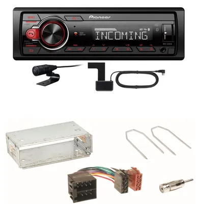 Produktbild von Pioneer MVH-330DAB Bluetooth DAB Einbauset für Opel Astra F G Corsa B Zafira A