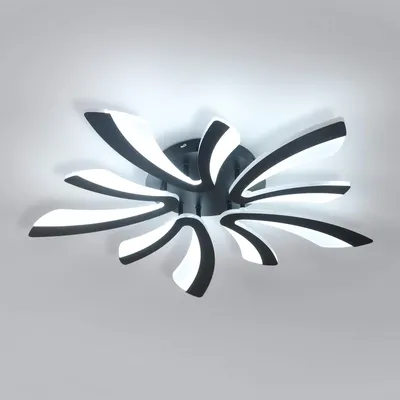Obrázok produktu pre Moderné LED stropné svietidlo, stmívateľné, 48W, 5400 lm, 3000–6500K, priemer 70 cm, s diaľkovým ovládaním, akryl, ploché, biele, vhodné do obývačky, spálne, kuchyne alebo kancelárie