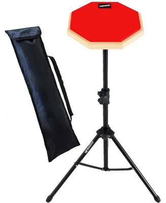 Produktbild von keepdrum DP-RD SET Practice Pad mit DPS Ständer und Tasche
