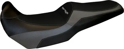 Image de Housse de siège Lampedusa Color spécifique 4GR avec logo pour KAWASAKI versys 1000