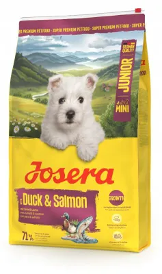 Zdjęcie produktu dla Sucha karma dla psa Josera Mini Junior Duck & Salmon 10kg