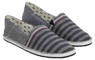 Produktbild von Tommy Hilfiger - Mit Streifen Espadrillen für Herren NA1087 (43 EU) (Marine/Grau)