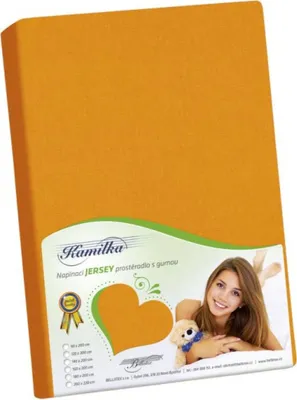 Obrázok produktu pre Oranžové prestieradlo - 220x200
