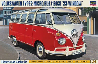 Obrázok produktu pre Volkswagen typ 2 minibus, 23 okien, 1963 / 1:24