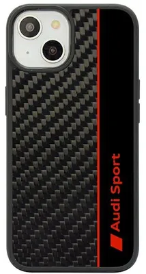 Obrázek produktu pro Pouzdro Audi Carbon Fibre Stripe Stripe Na Iphone 14 - Czarne