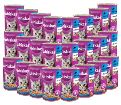 Zdjęcie produktu dla Whiskas Adult Tuńczyk w Galaretce 24x400g Mokra Karma Dla Dorosłych Kotów