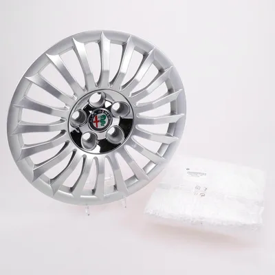 Produktbild von Original Alfa Romeo Radkappe Radblende 16 Zoll Silber Giulietta ab 16 156117398