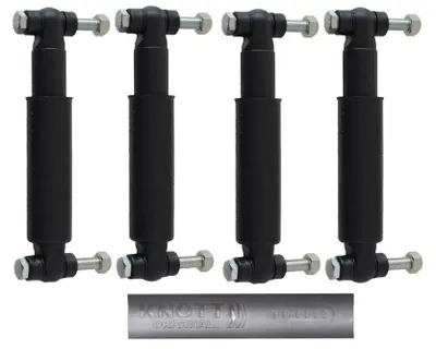 Produktbild von 4 x Knott 990022 Achsstoßdämpfer mit Schraubenmaterial - Anhänger Stossdämpfer
