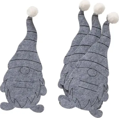 Produktbild von Filz Taschen für Besteck GNOMY, 4er-Set