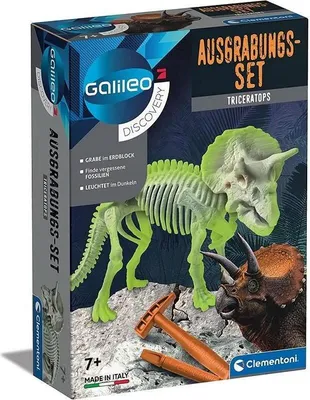 Produktbild von Clementoni Ausgrabungs-Set Triceratops