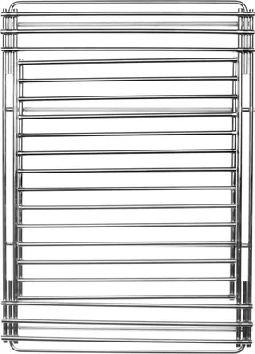 Zdjęcie produktu dla tepro akcesoria do grilla Ruszt główny 28 x 39 cm do systemu ruszt-w-ruszt - kwadratowy, regulowana głębokość rusztu, ok. 39 - 50 cm