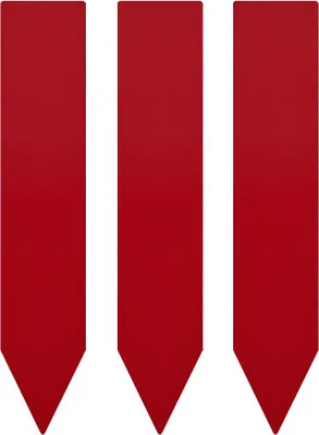 Image de CombiCraft étiquettes à piquer PVC rouge  - 100 x 20 mm - 100 pièces