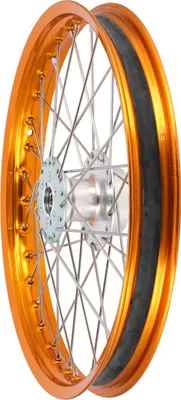 Obrázek produktu pro MAPKOVÉ KOLO 1,6 x 17" pro kotoucovou brzdu, hliníkové ráfky eloxované + paprsky z nerezové oceli - Simson S53, S83, MS50
