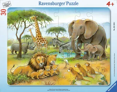 Produktbild von Afrikas Tierwelt Ravensburger 06146