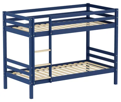 Produktbild von Etagenbett für Kinder 190x90cm dunkelblau AMBRE