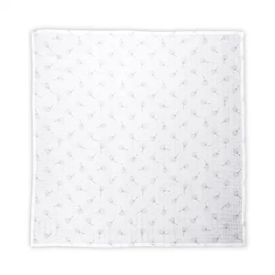 Obrázok produktu pre Lorelli zavinovaka, detsk bavlnen muelnov deka, vekos 80 x 80 cm, od narodenia bielo-siv